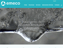 Tablet Screenshot of emeco.es